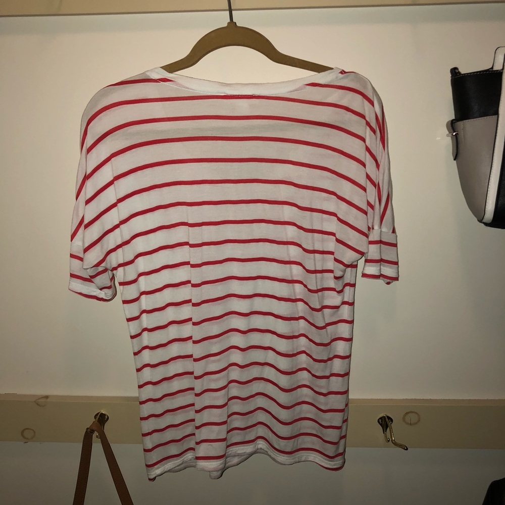 Striped Basic Tee - Picture 2 of 3